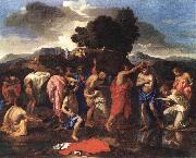 Nicolas Poussin Sacrament of Baptism oil